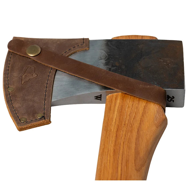 Brant & Cochran Allagash Cruiser axe head with a white background