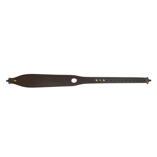 Leather Rifle Sling in Brown with Quick Detach