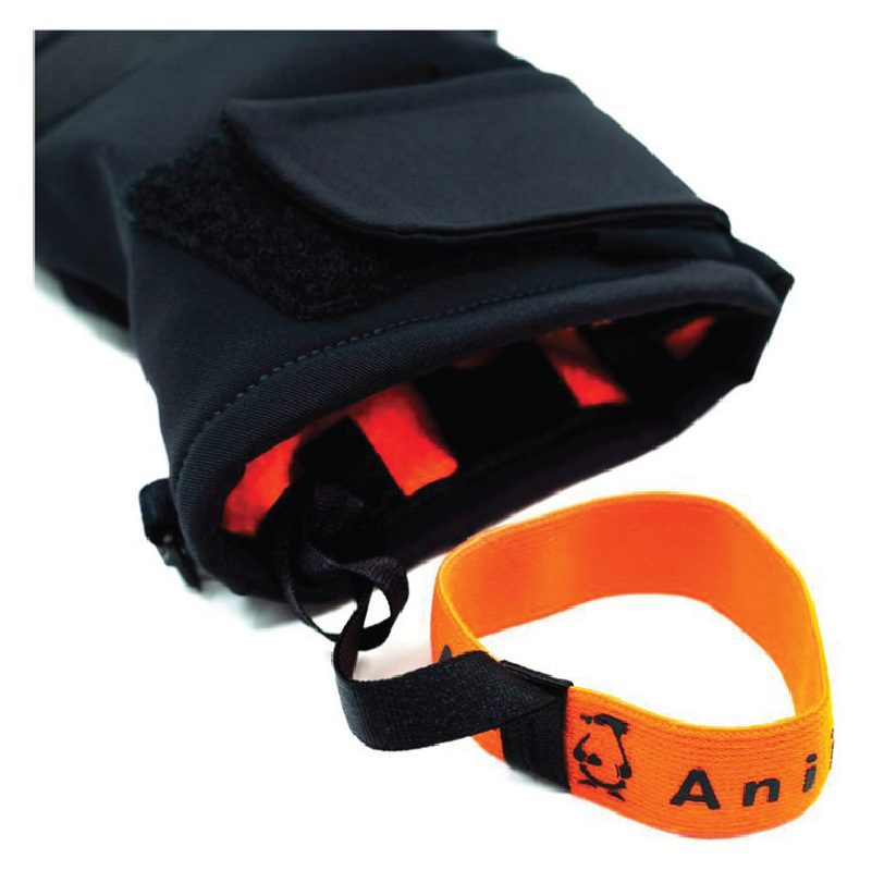 Close up shot of the Aniiu Viinson Mitt Mitten cuff and wrist strap