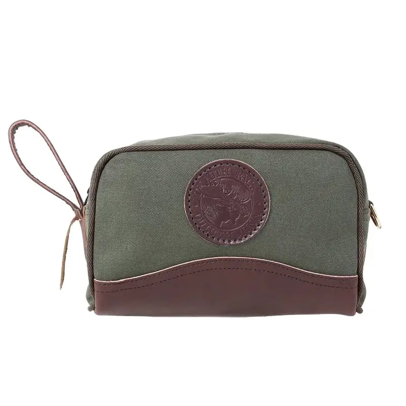 Sportsman's Kit Bag In Olive Drab Green On A White Background